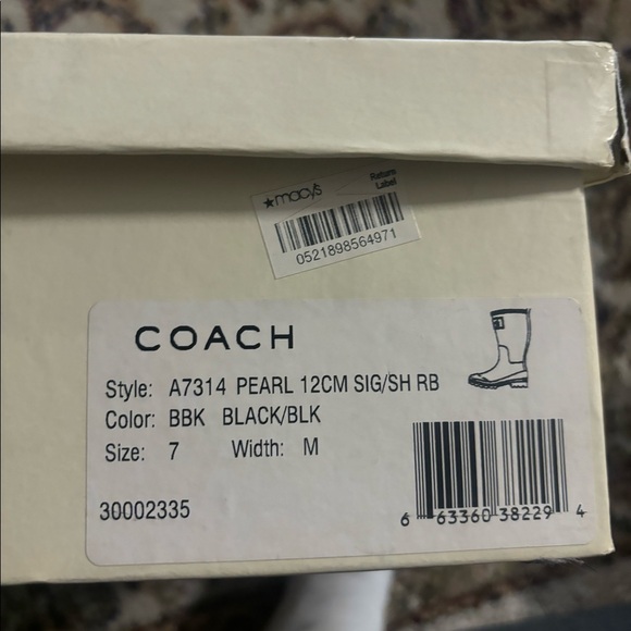 Coach Rainboot - Picture 3 of 6